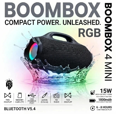 BOMBOX 4MINI RGB Wireless Speaker